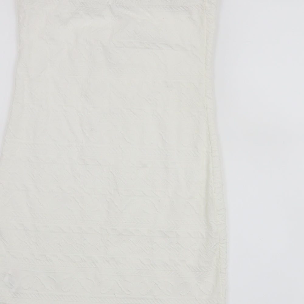 Atmosphere Womens White Basic Tank Size 12