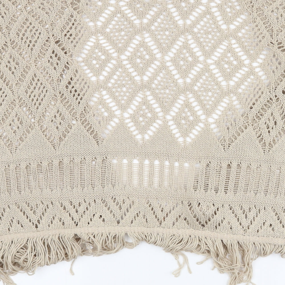 Atmosphere Womens Beige Cardigan Jumper Size 14