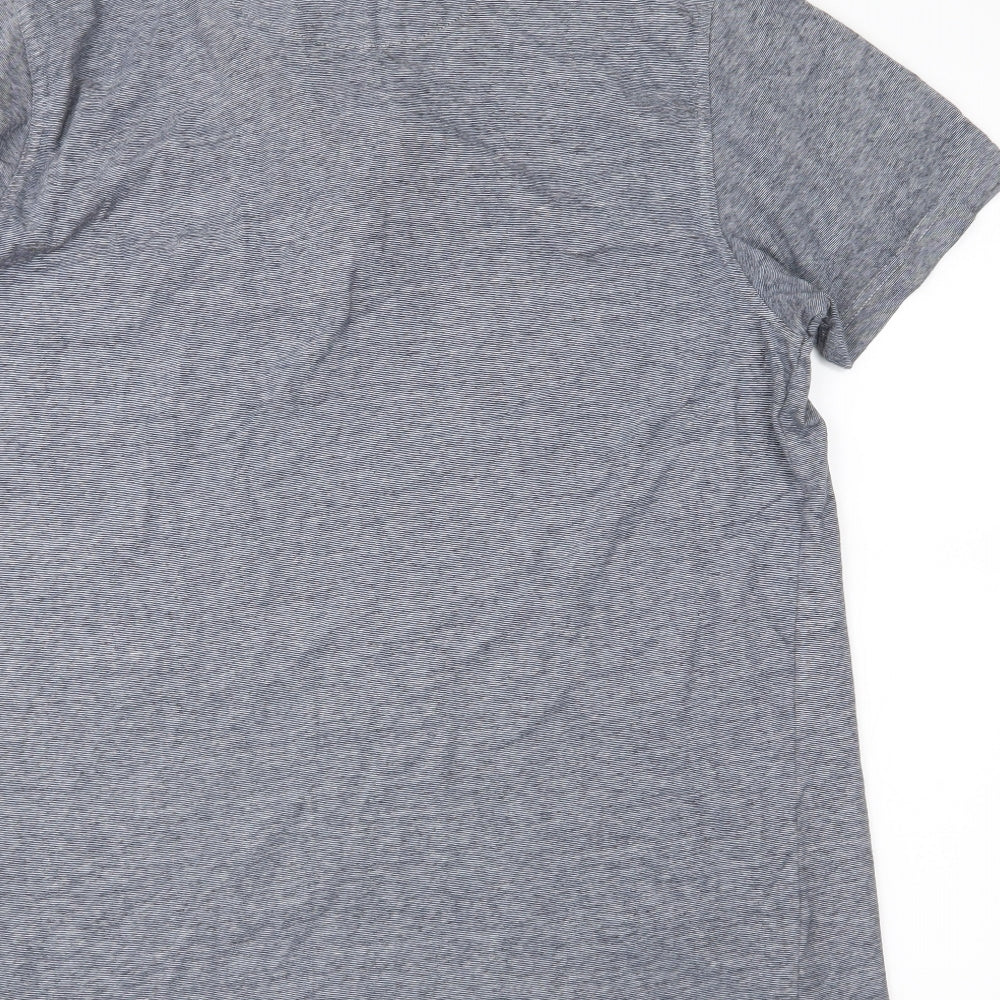 Easy Mens Grey Polo Size L
