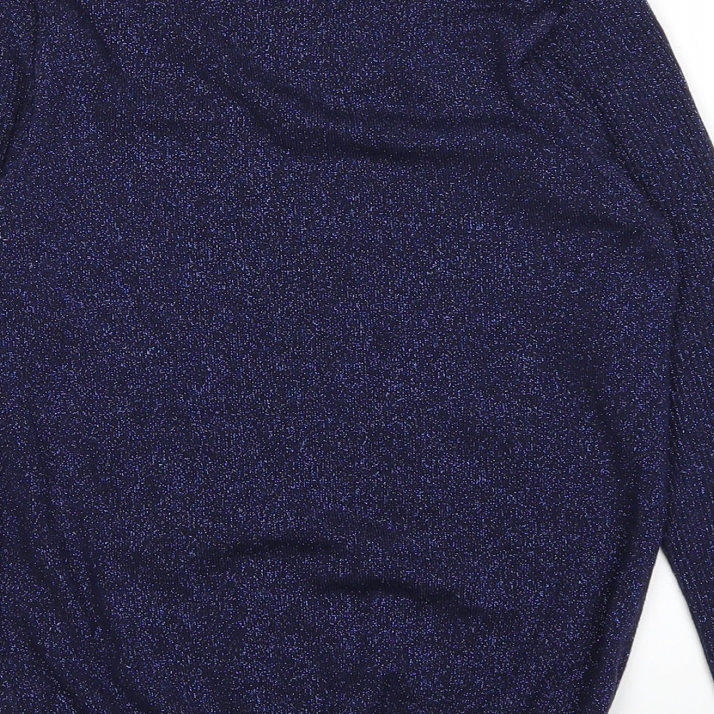 dunnes Womens Blue Pullover Jumper Size S