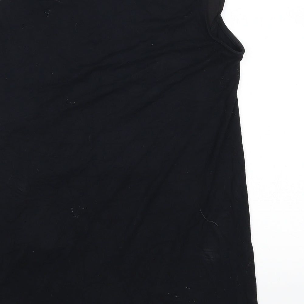 River Island Womens Black Basic Tank Size 8