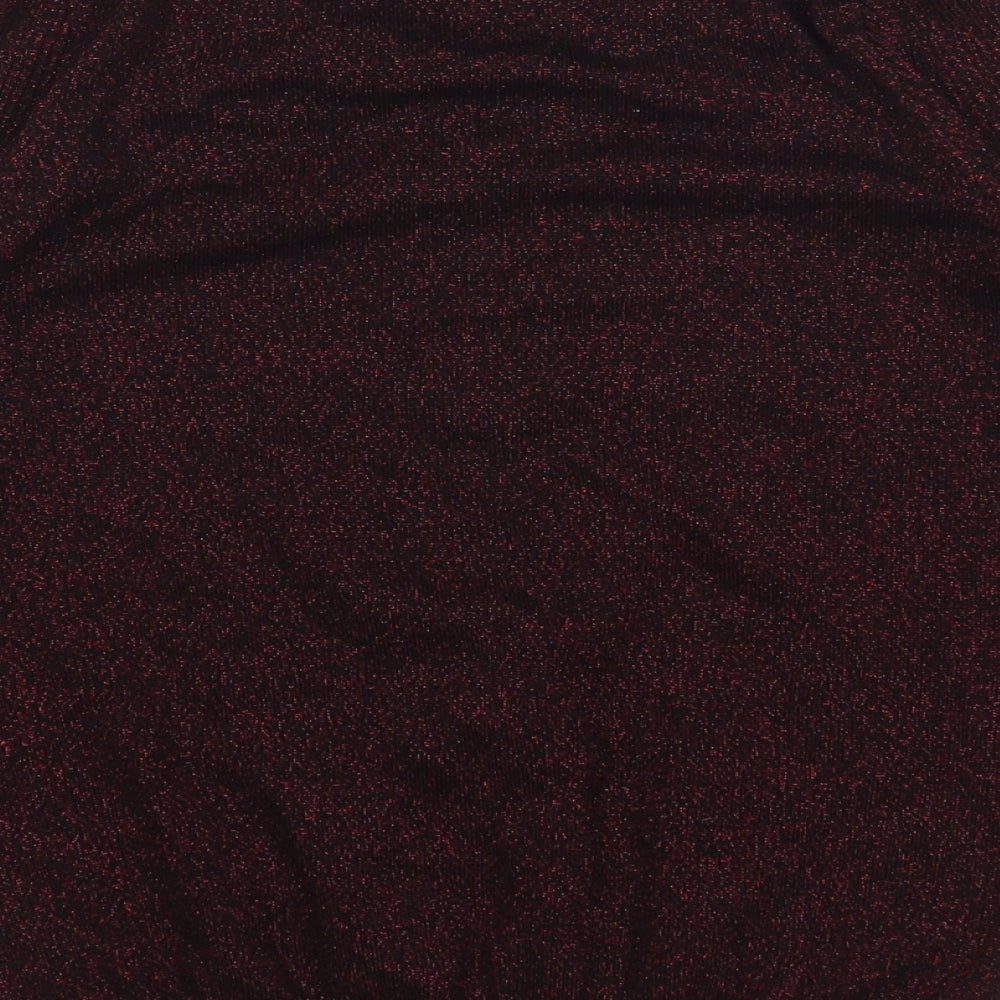 dunnes Womens Red Pullover Jumper Size S
