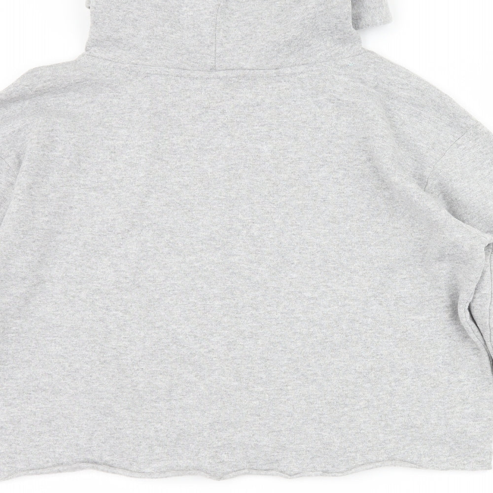 sugar dust Womens Grey Pullover Hoodie Size L