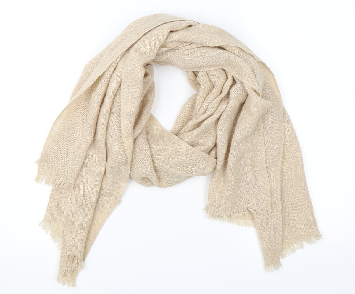 Front view of Preworn women’s brown scarf