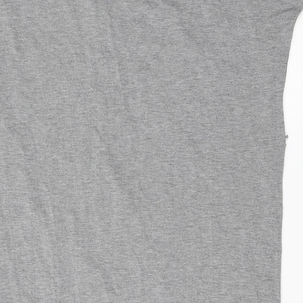 Uniqlo Womens Grey T-Shirt Dress Size M