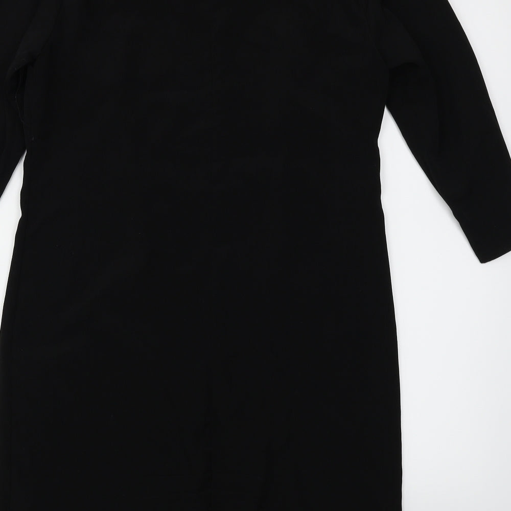 New Look Womens Black A-Line Size 8