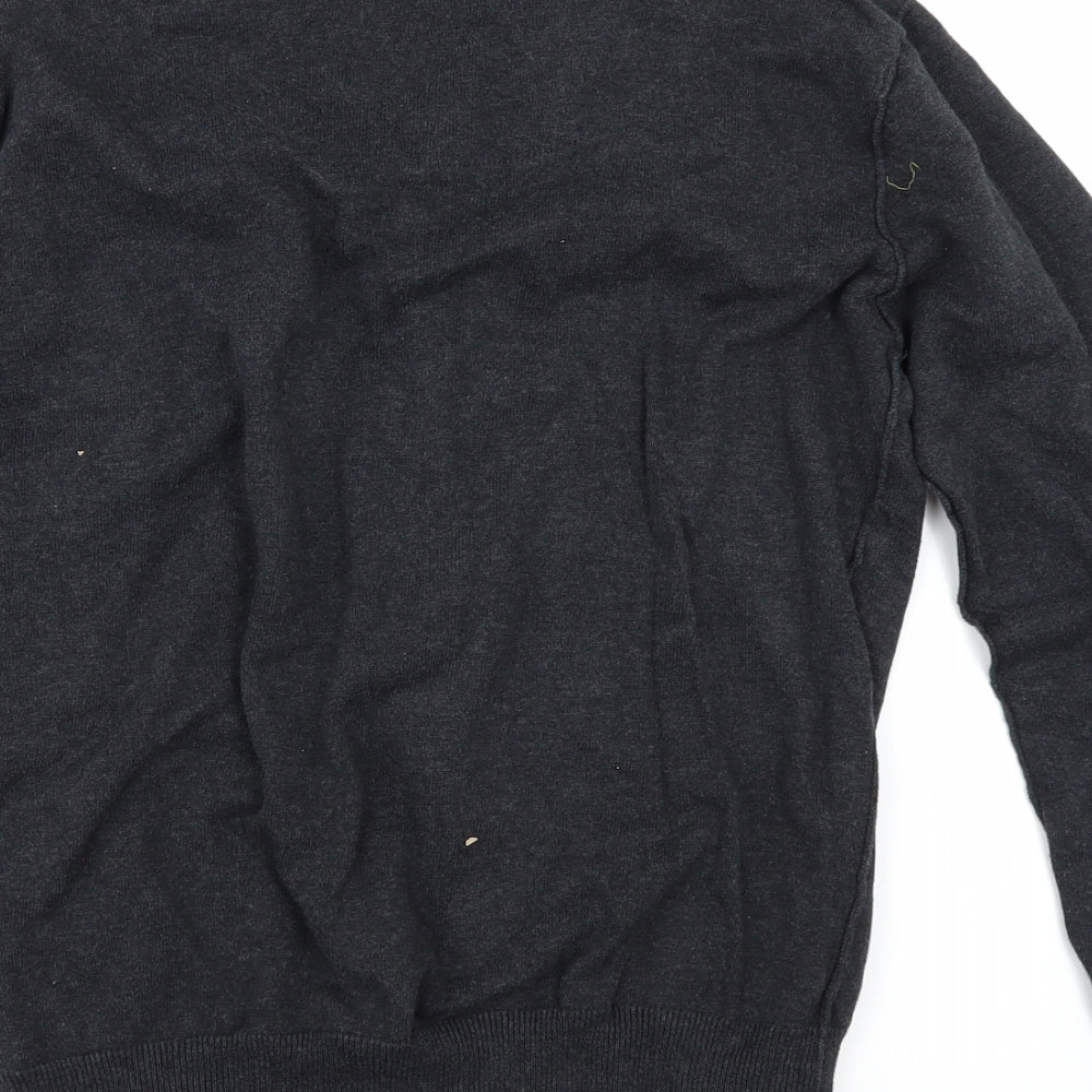Cedar Wood State Mens Grey Pullover Jumper Size M