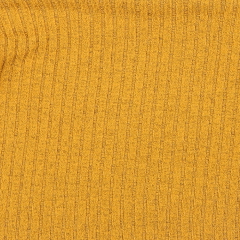 Primark Womens Yellow Knit Pullover Jumper Size 6