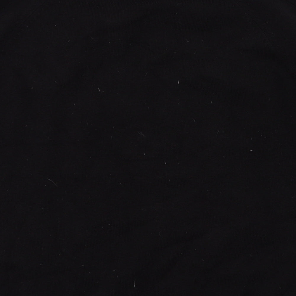 Filati Womens Black Pullover Jumper Size M