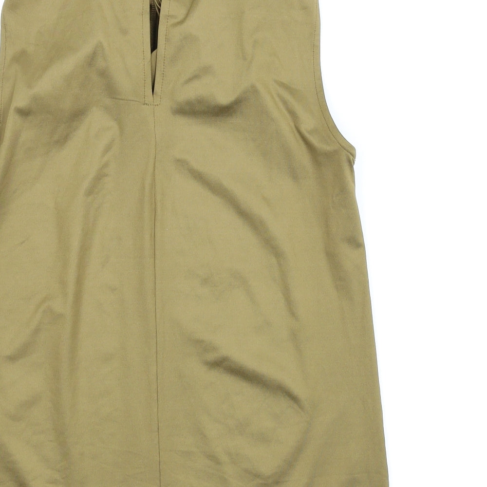 H&M Womens Green Basic Blouse Size XS
