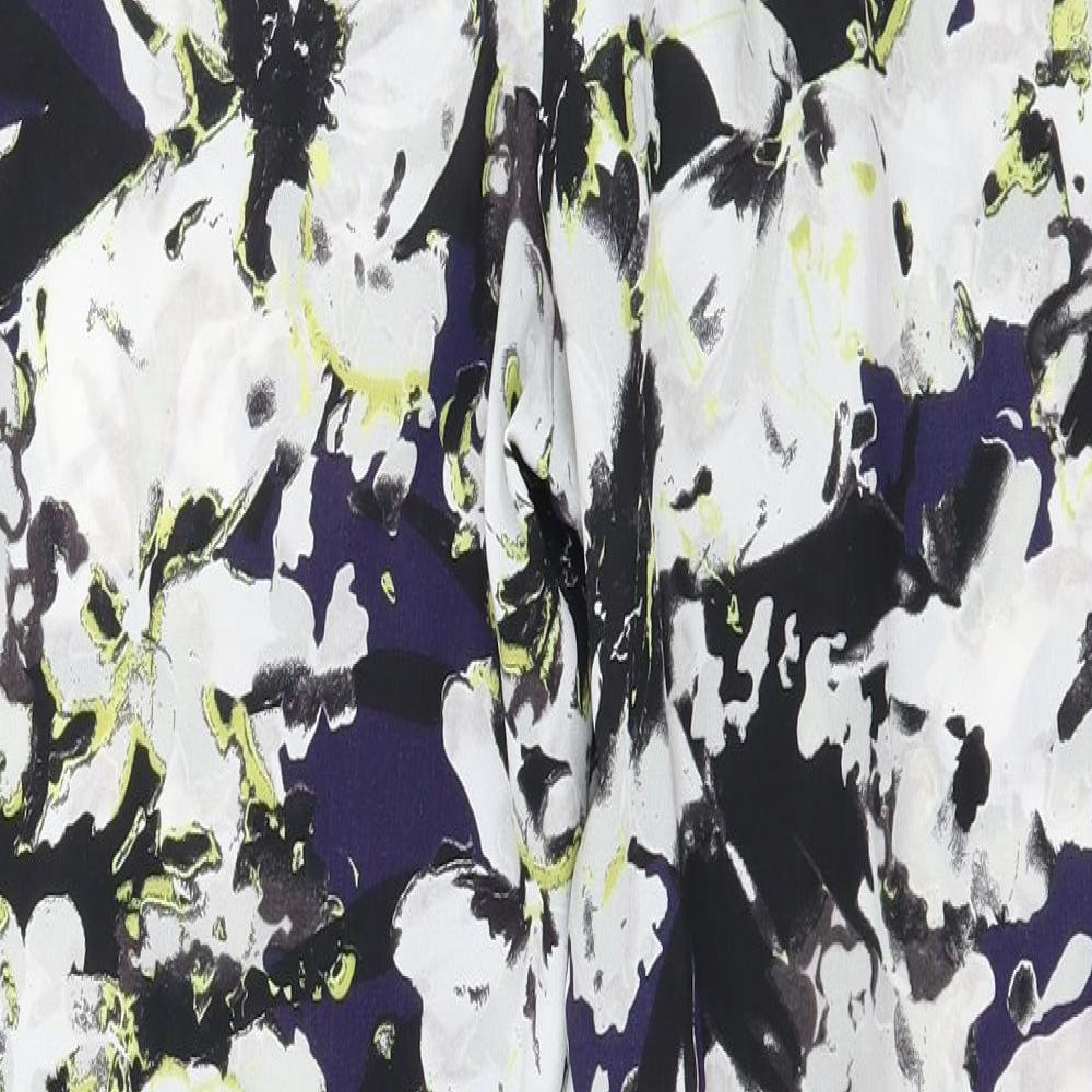 ASOS Womens Multicoloured Floral Trousers Size 10 L30 in