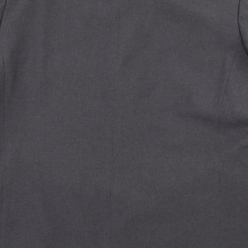 F&F Mens Grey Jacket Suit Jacket Size XL