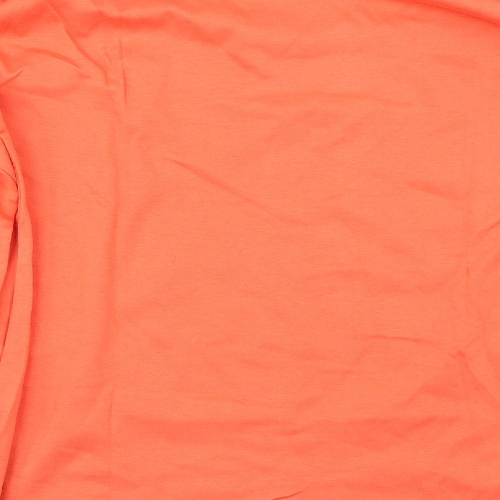 Preworn Womens Orange Pullover Jumper Size 18