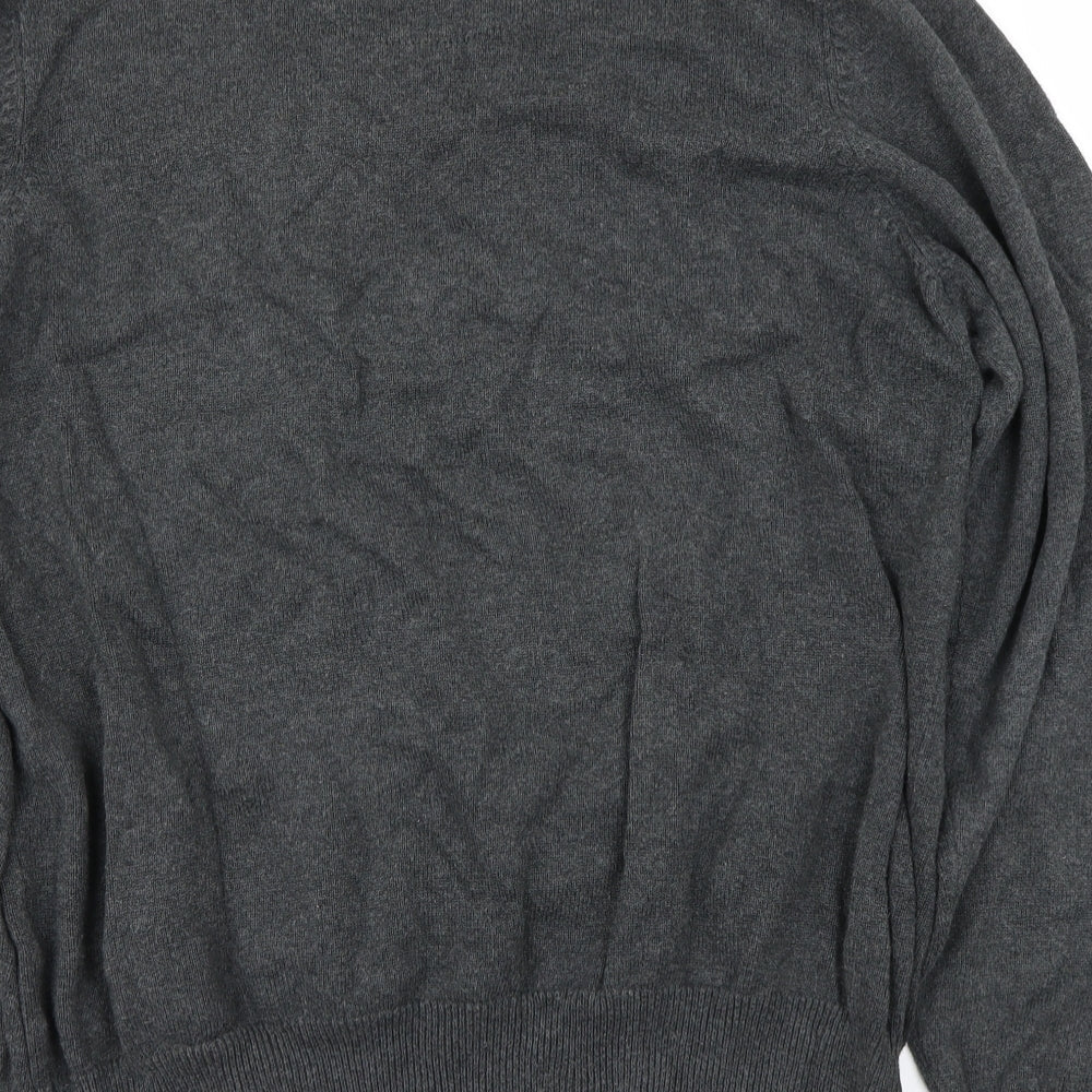 Marks & Spencer Mens Grey Pullover Jumper Size L
