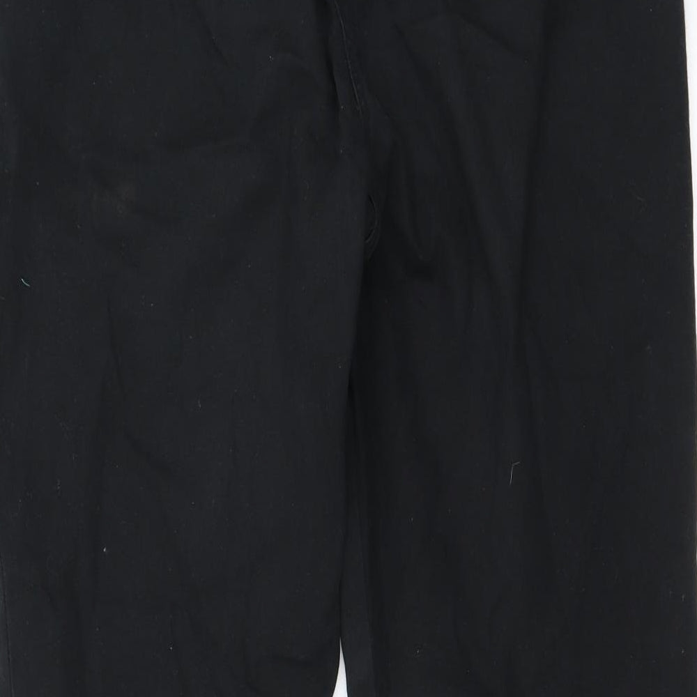 Wallis Womens Black Trousers Size 14 L22 in
