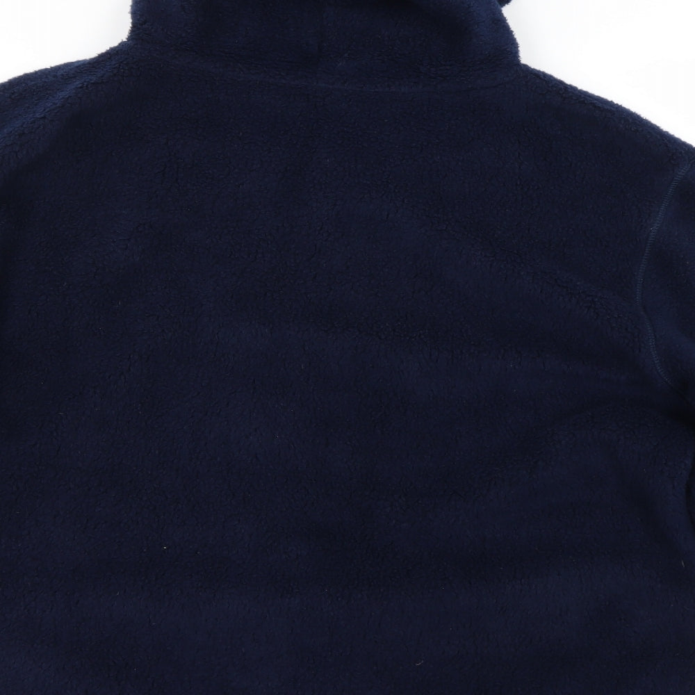 South Lodge Womens Blue Full Zip Hoodie Size S