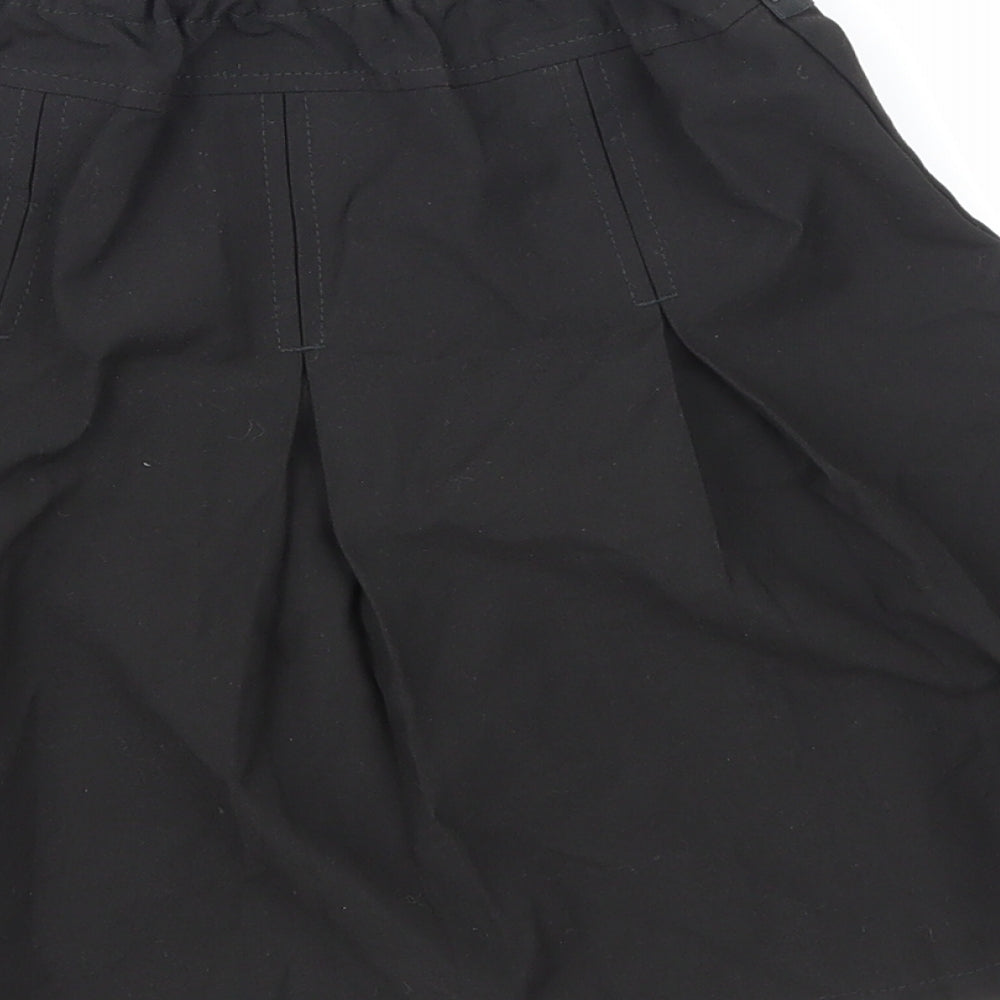 Lily & Dan Girls Black Skater Skirt Size 7-8 Years