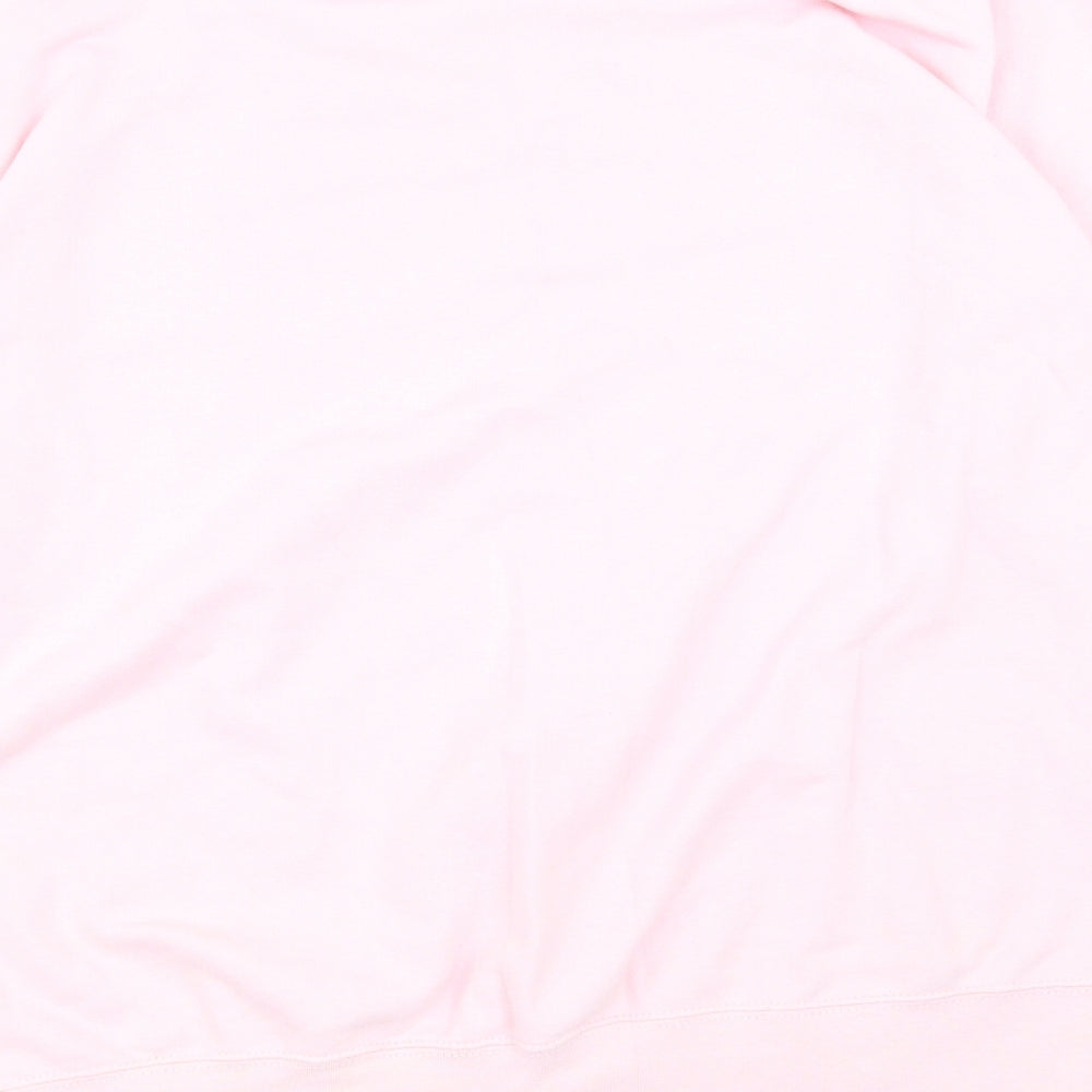 NewLook Womens Pink Pullover Sweatshirt One Size