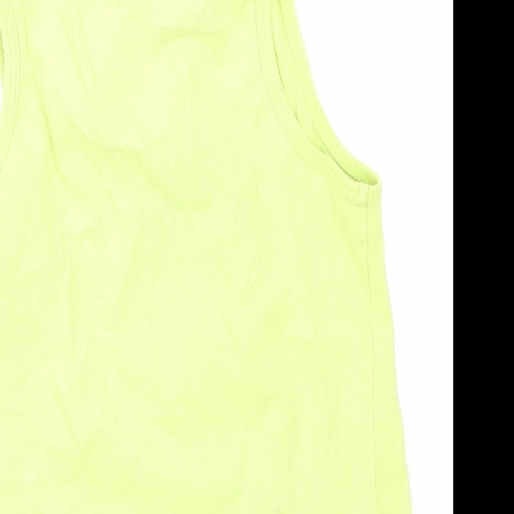 George Boys Green Basic T-Shirt Size 3-4 Years