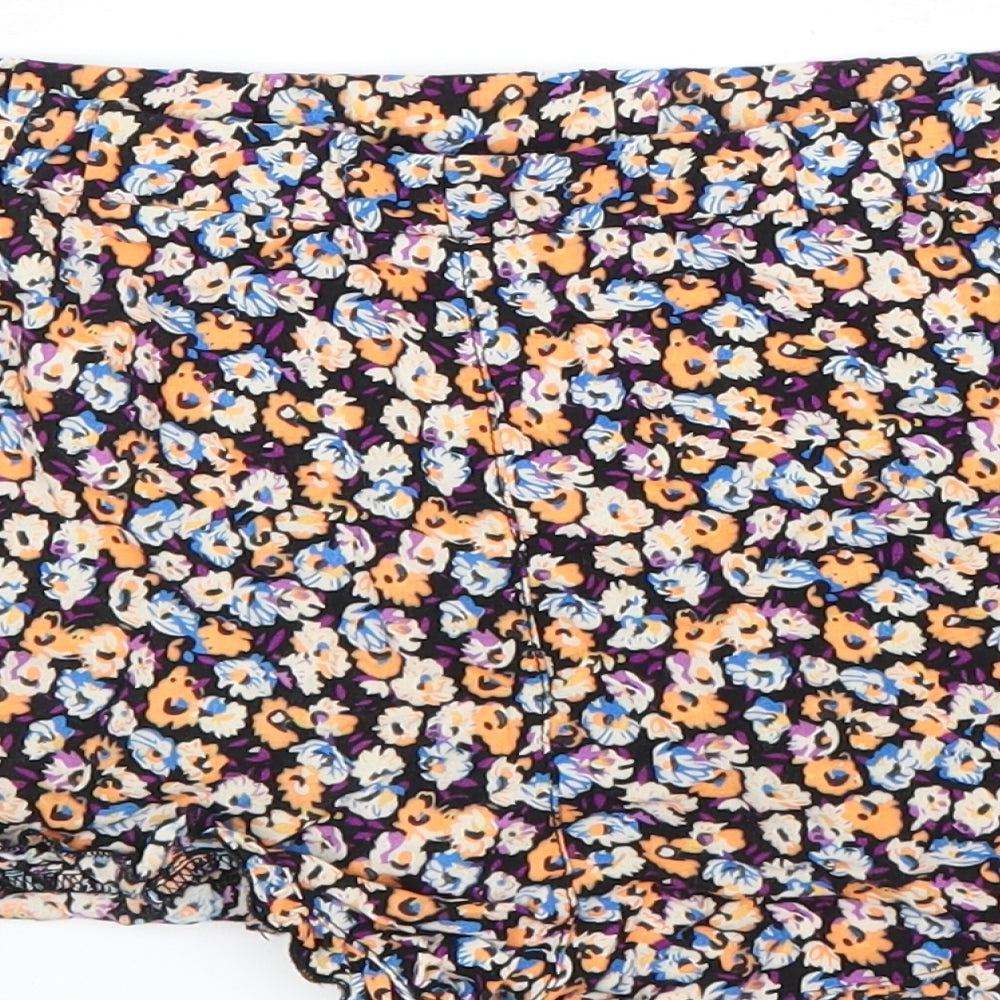Atmosphere Womens Multicoloured Floral Hot Pants Shorts Size 8