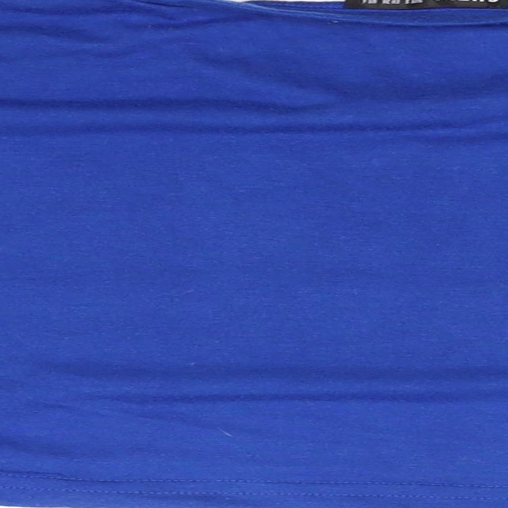 Zara Womens Blue Basic T-Shirt Size S