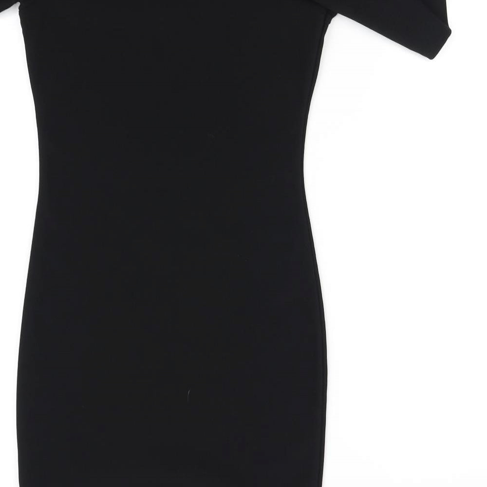 New Look Womens Black Fit & Flare Size 8