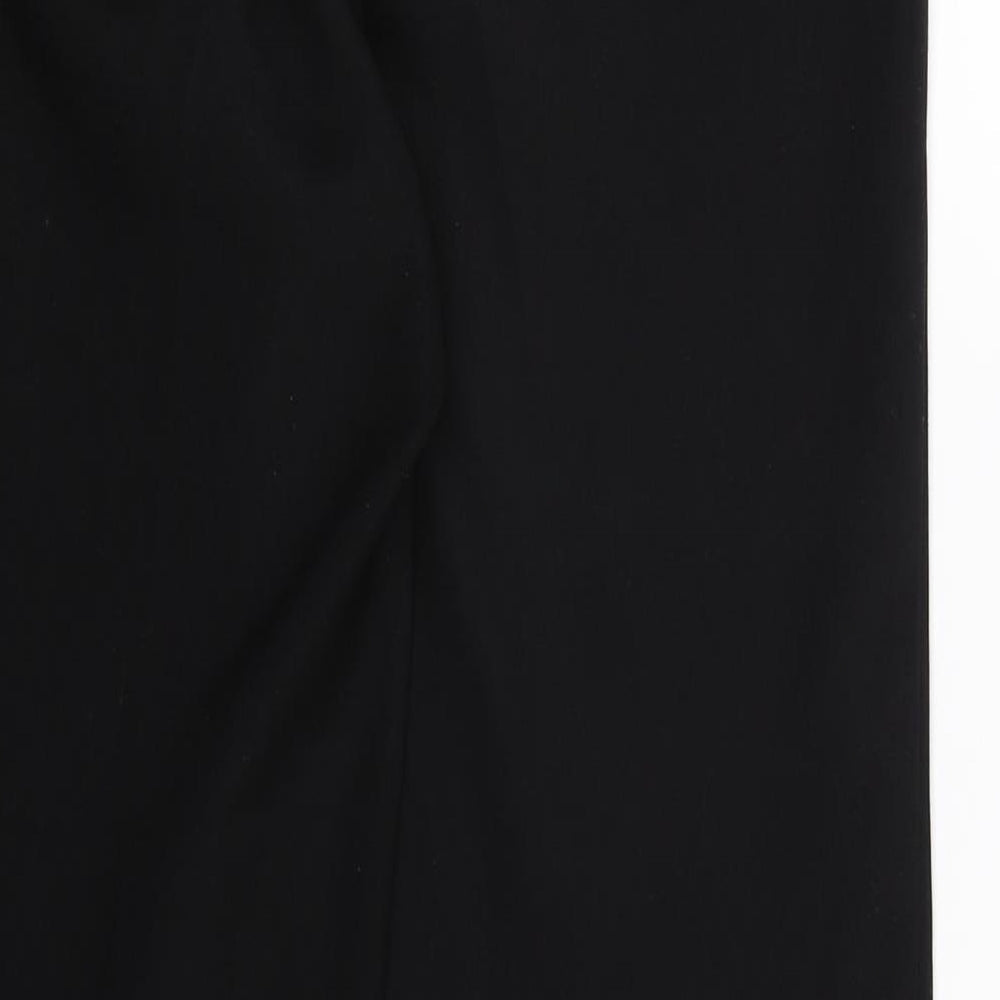 F&F Womens Black Dress Pants Trousers Size 10 L29 in