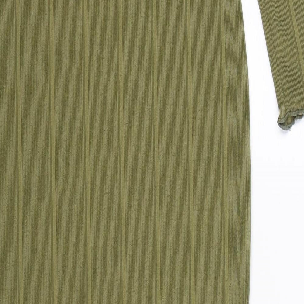 Albits London Womens Green Bodycon Size 8