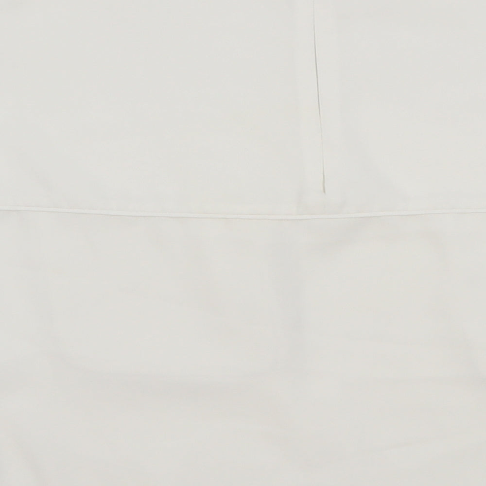 Sfera Womens White Basic Blouse Size M