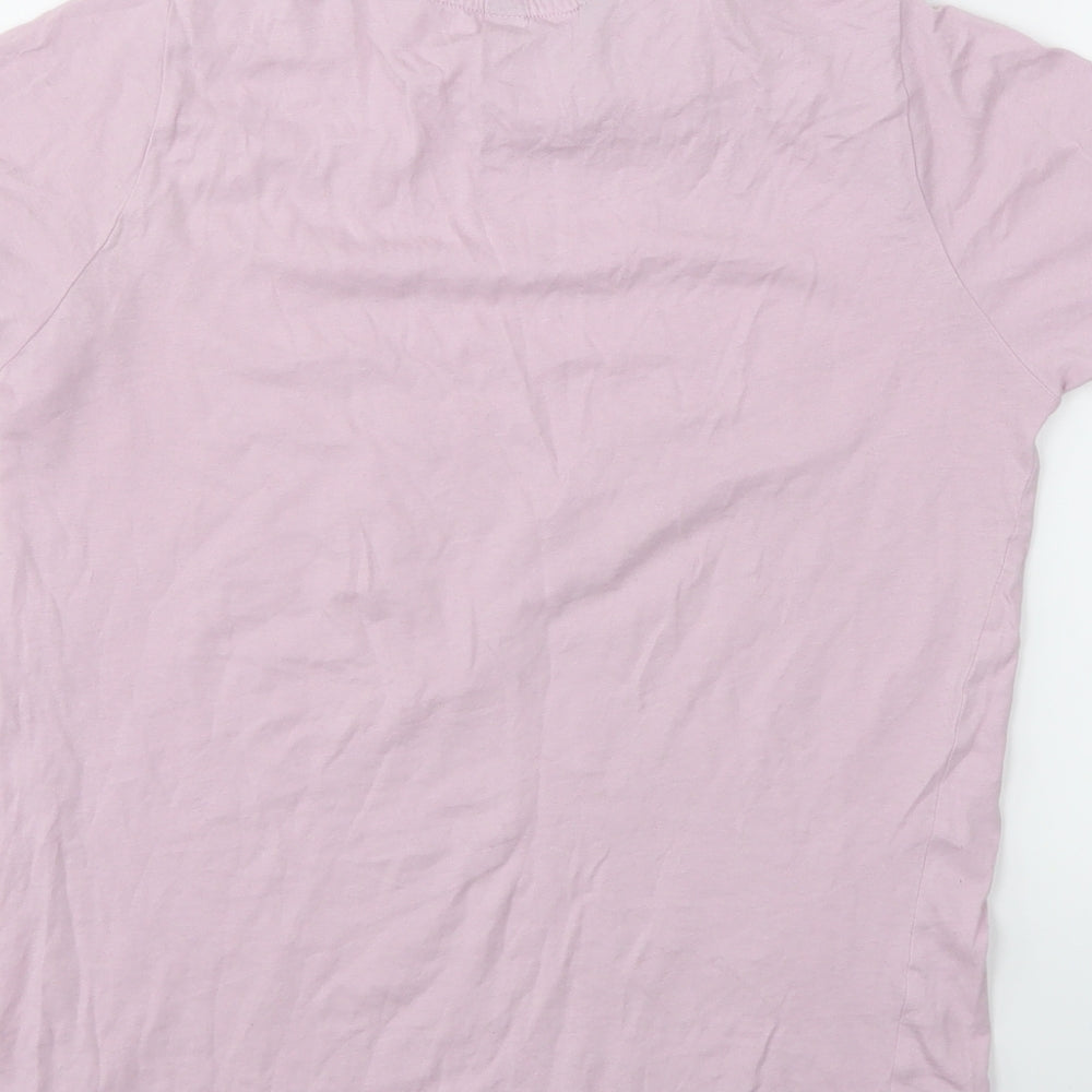 New Look Womens Pink Basic T-Shirt Size 6