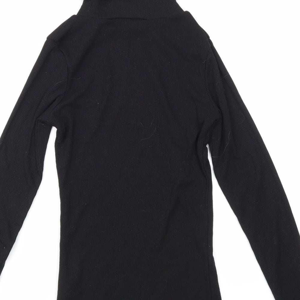 New Look Womens Black Pullover Jumper Size 8