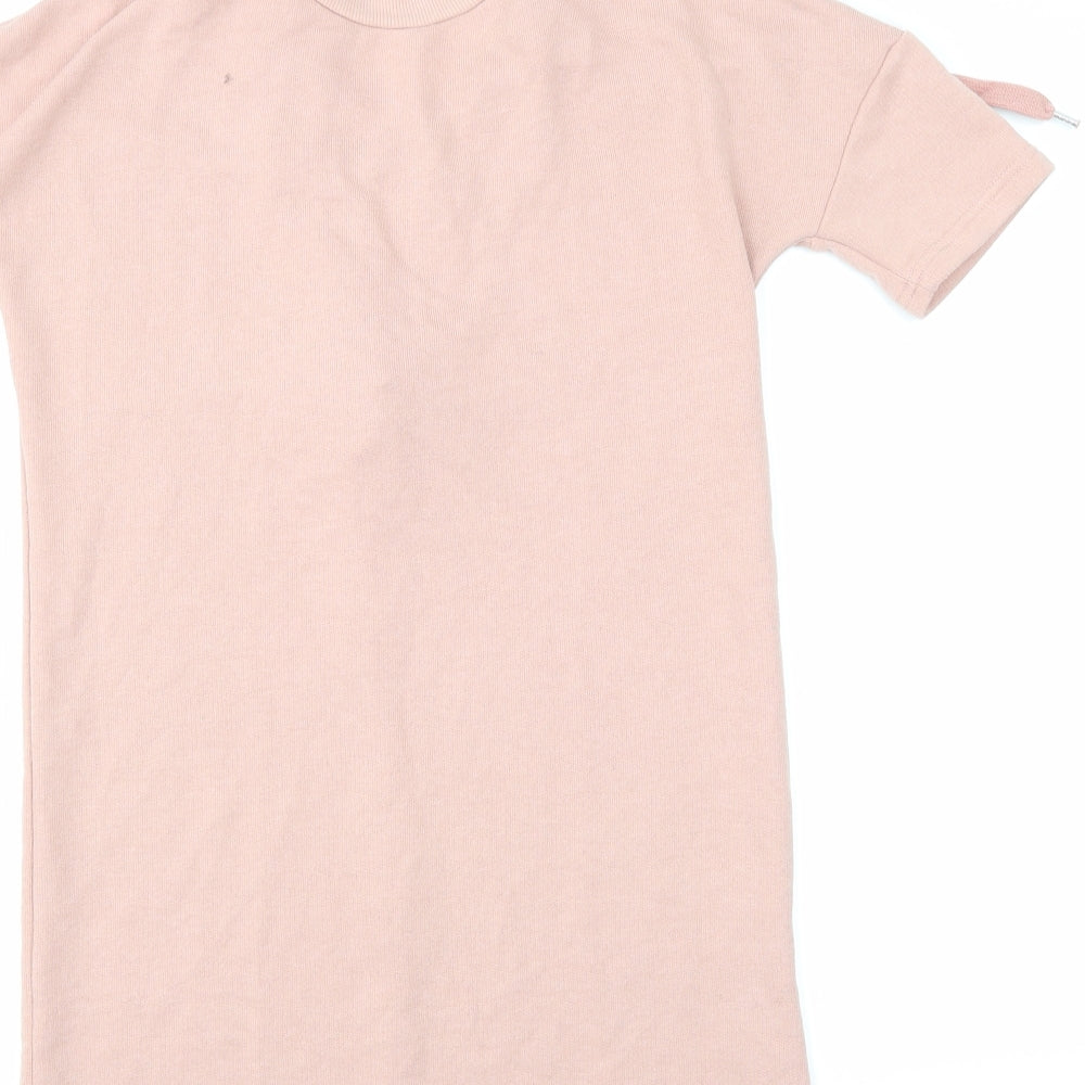 Atmosphere Womens Pink Basic Polo Size 6