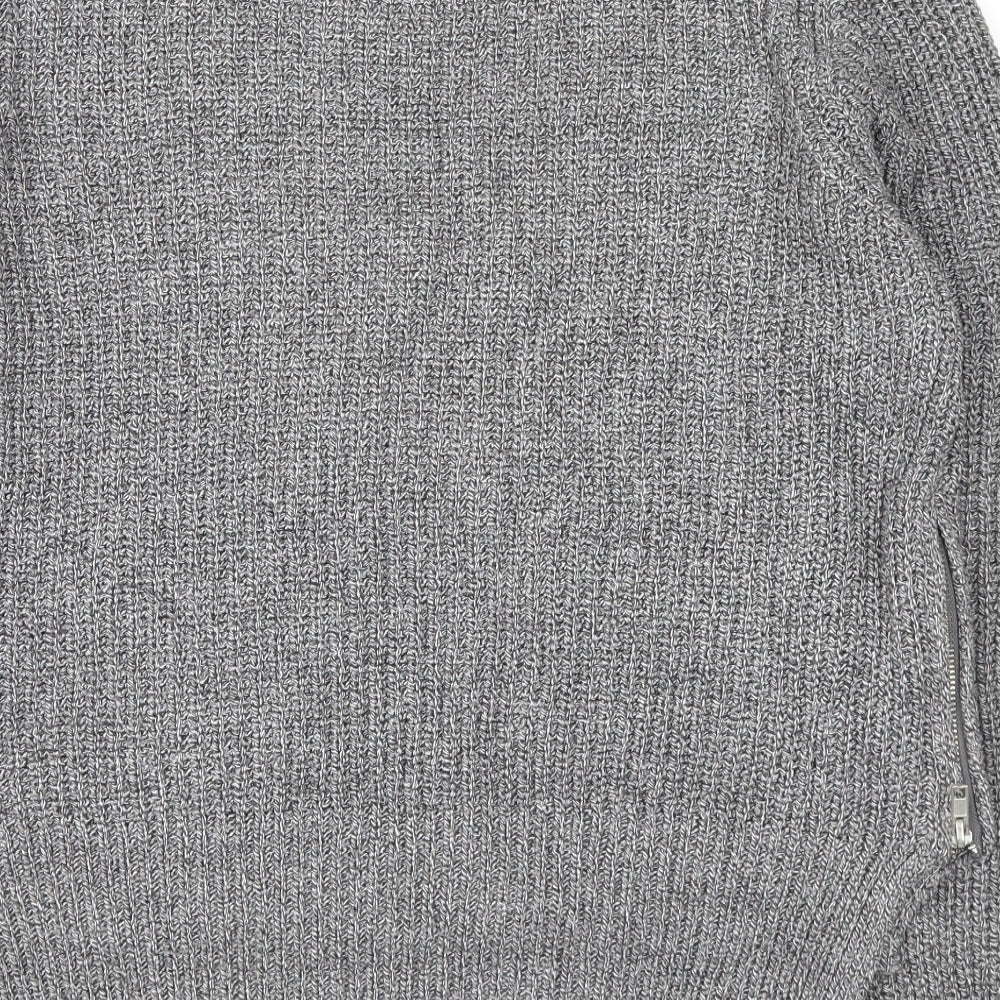 H&M Womens Grey Pullover Jumper Size M