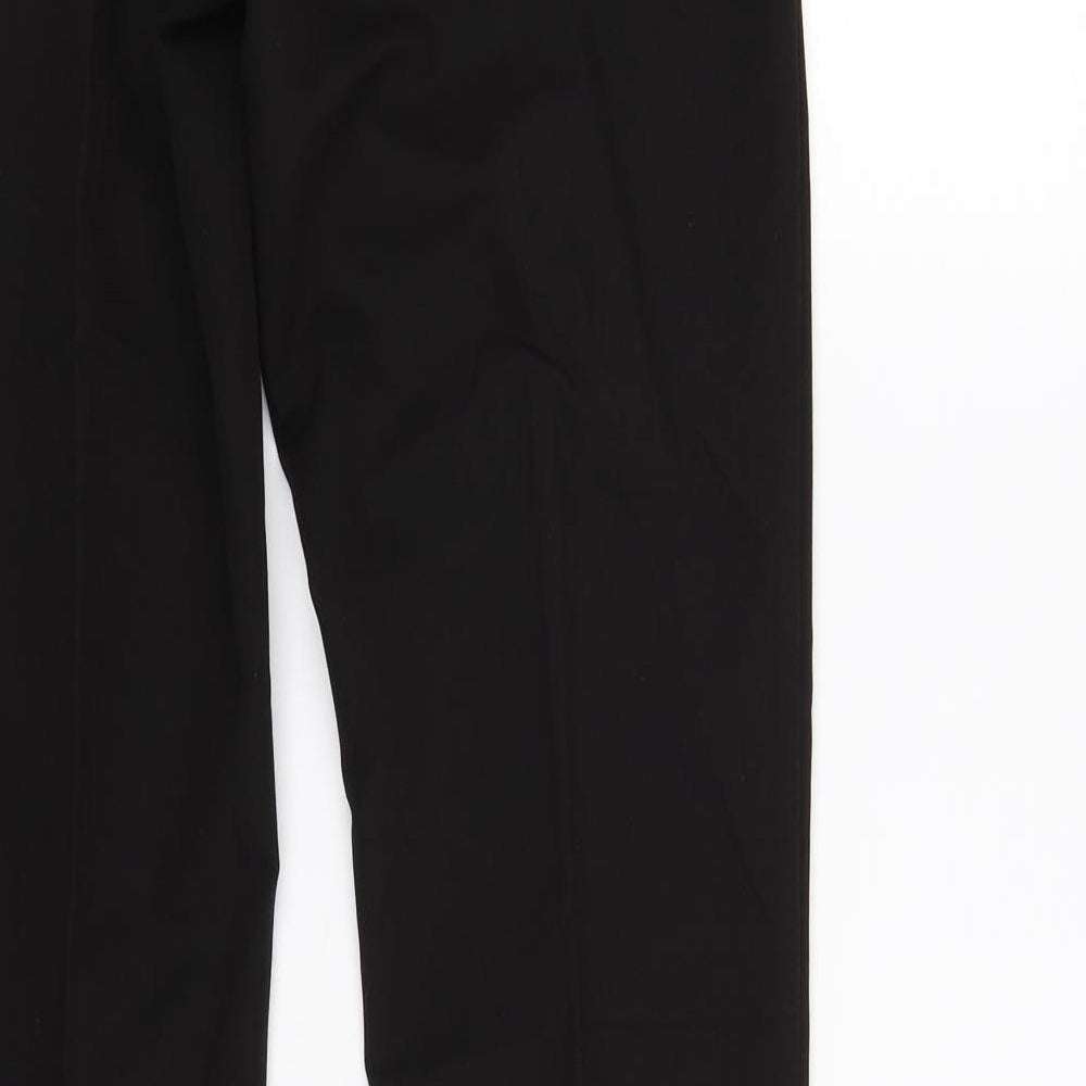 New Look Womens Black Trousers Size 8 L31 in - tall