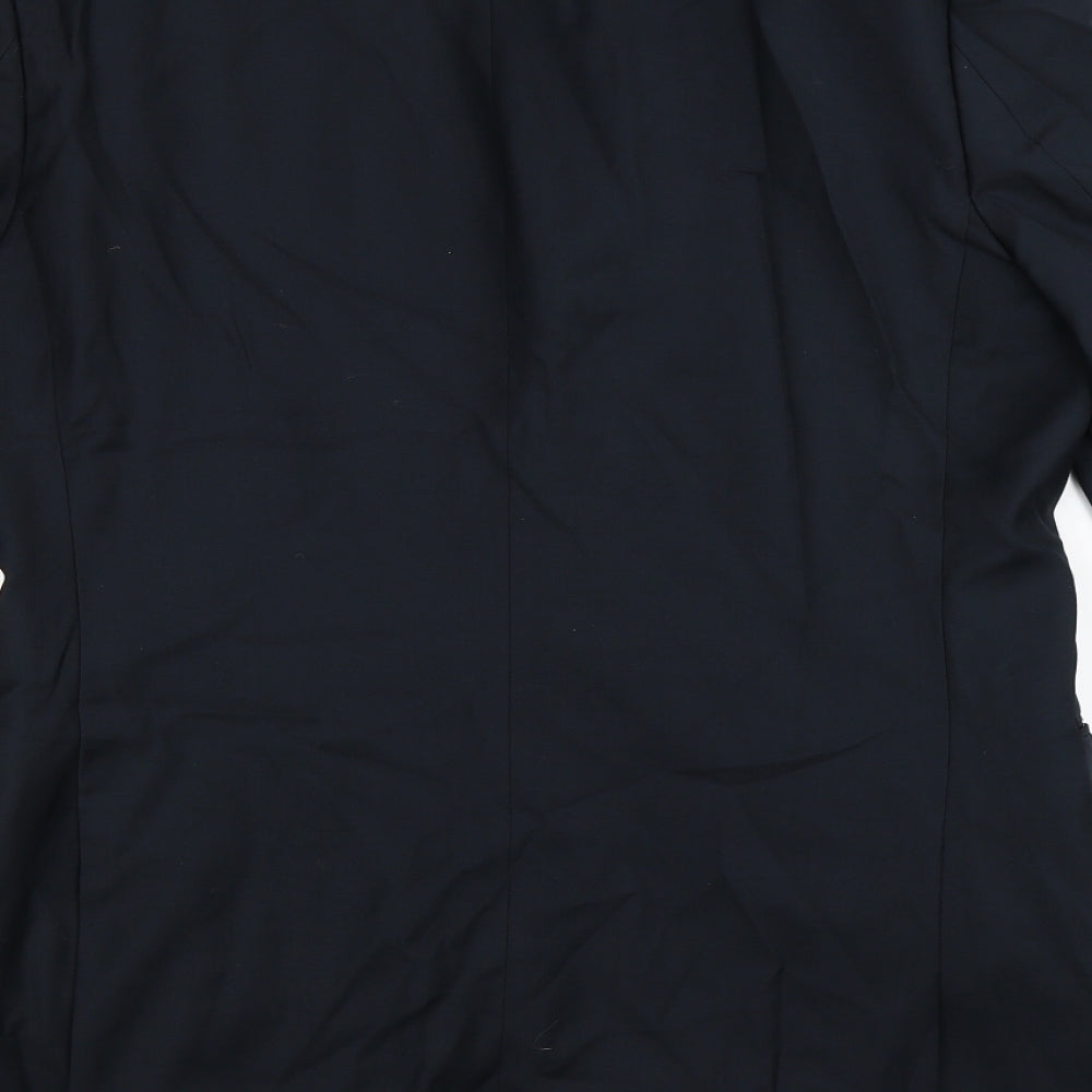 Lanificio Mens Blue Jacket Suit Jacket Size 40