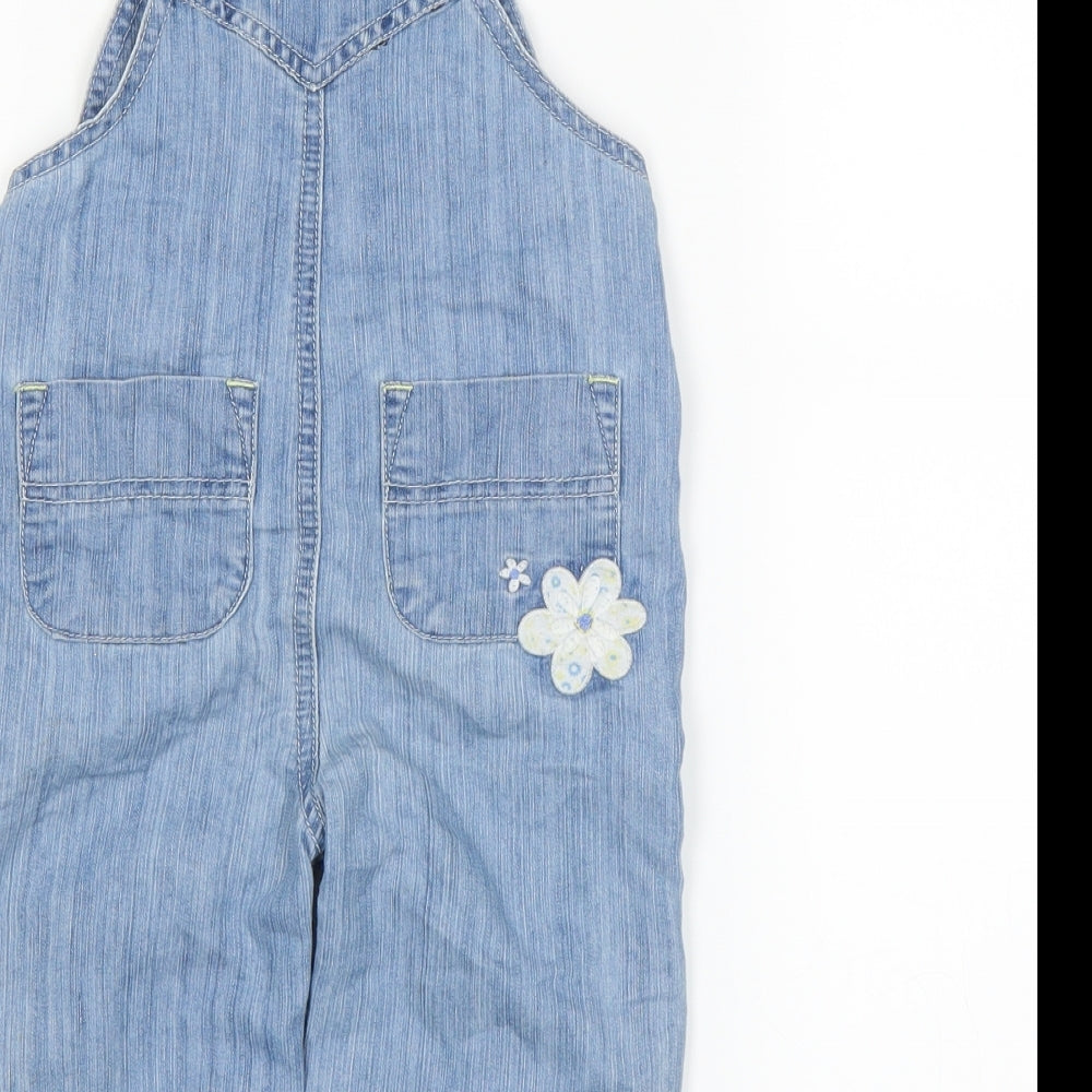 Pumpkin Patch Baby Blue Coverall One-Piece Size 6-9 Months