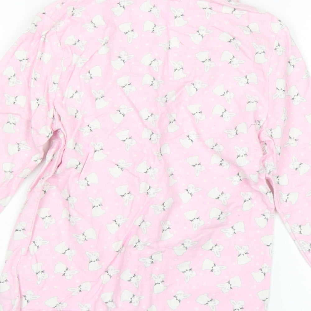 YD Girls Pink Basic Button-Up Size 6-7 Years