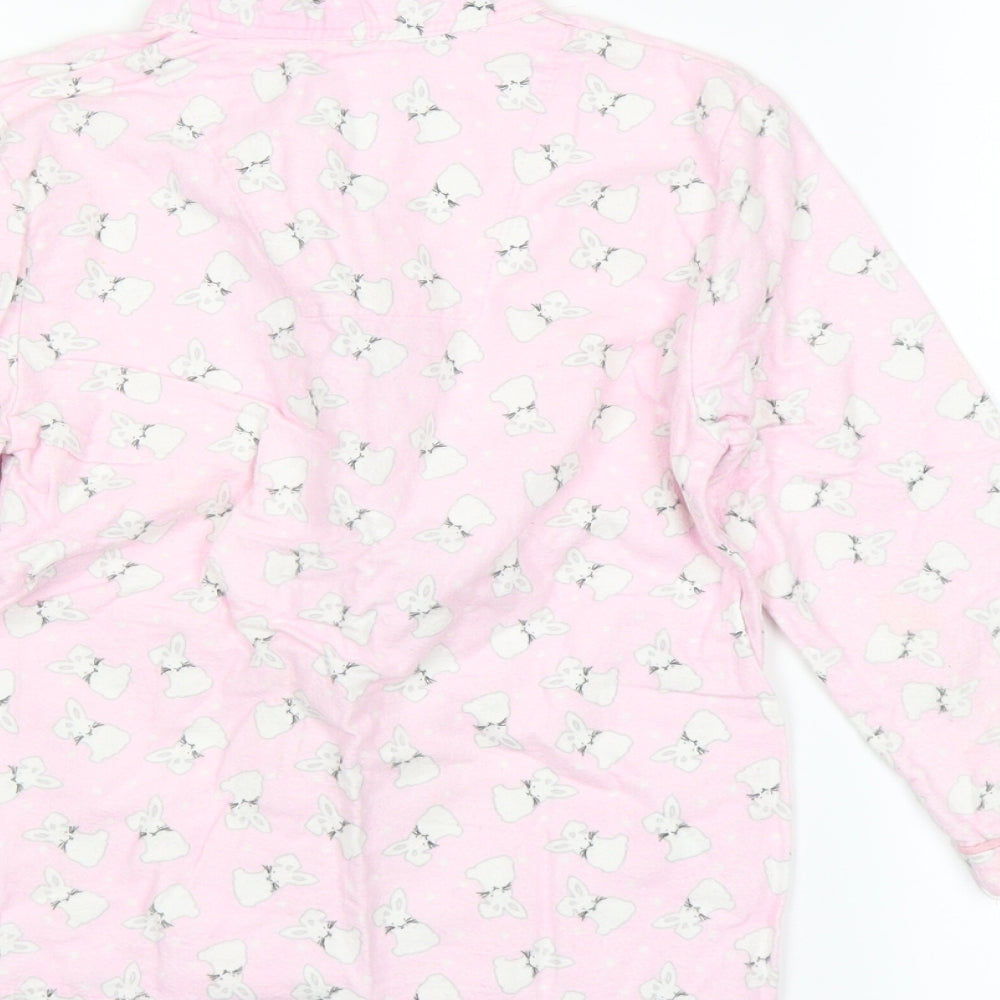 YD Girls Pink Basic Button-Up Size 5-6 Years