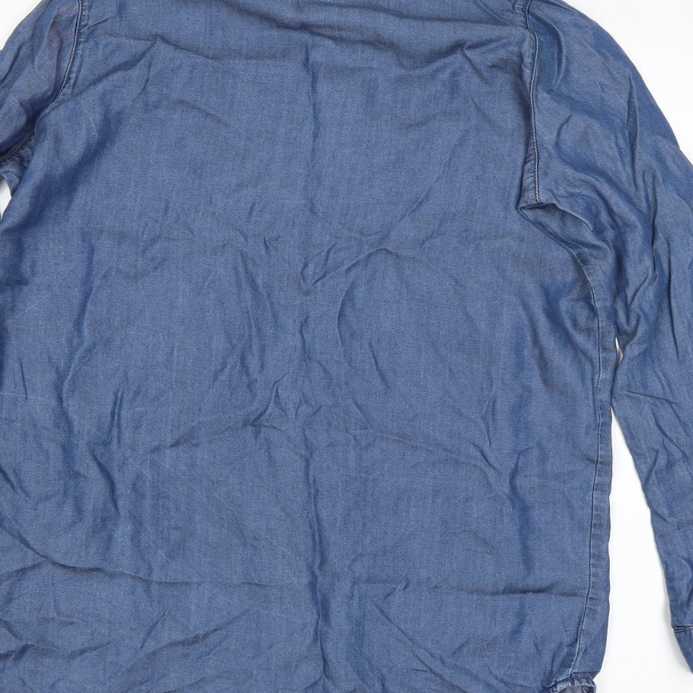 Bullhead Denim Co. Womens Blue Jacket Size 10