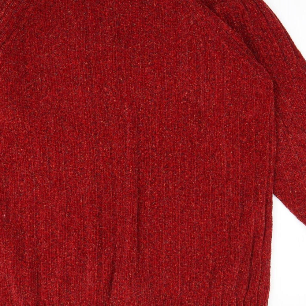 Equorian Womens Red Pullover Jumper Size 10