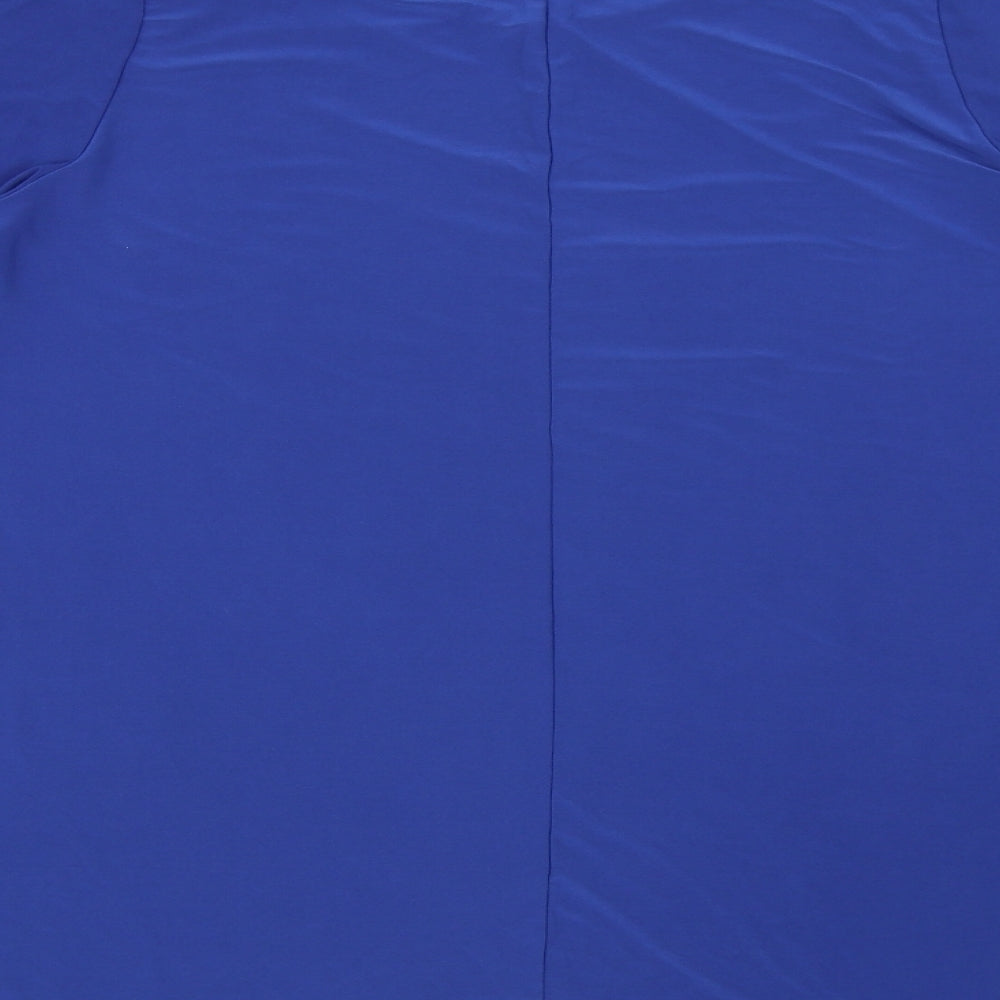 Styled By... Womens Blue A-Line Size L