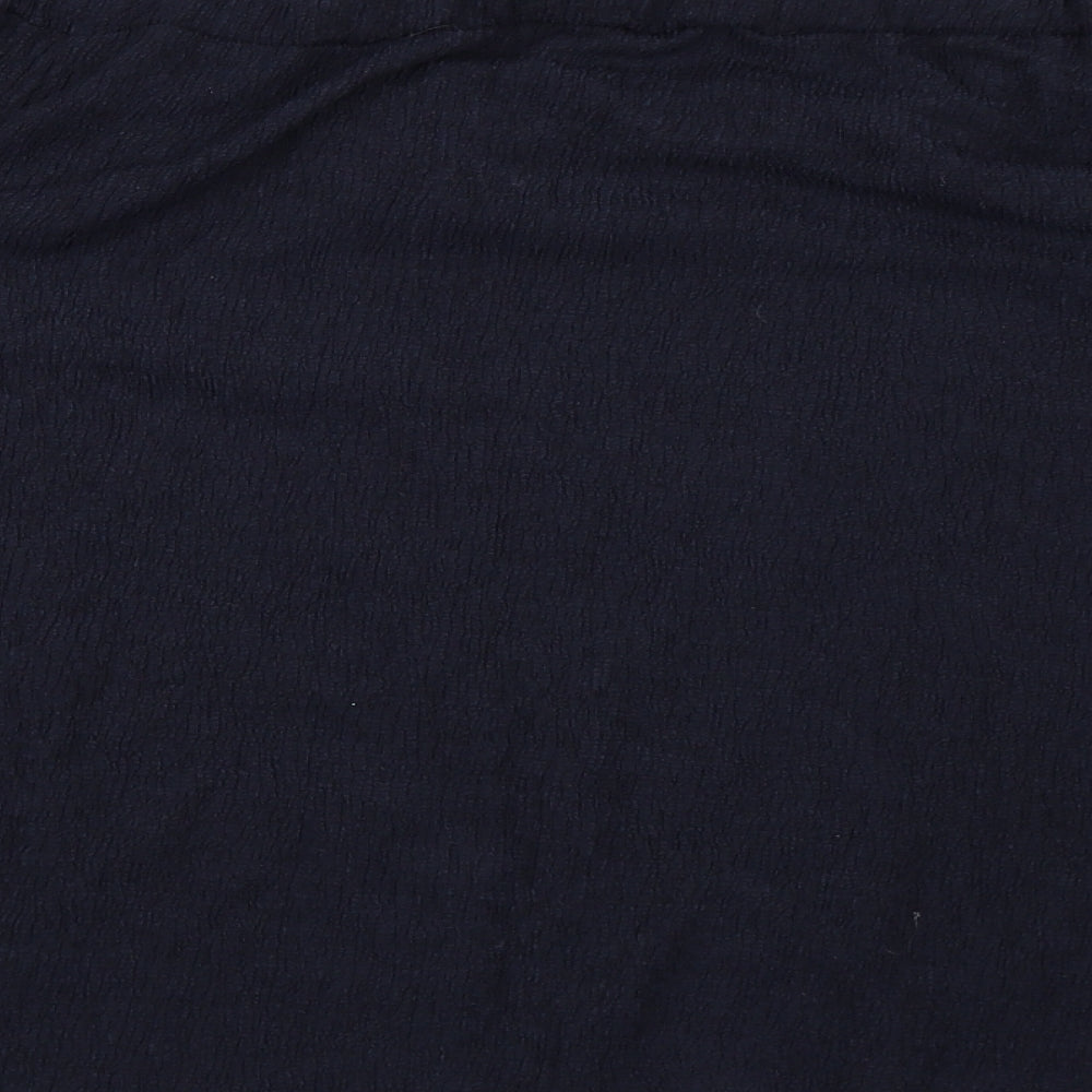 Peacocks Womens Blue Basic Blouse Size 14