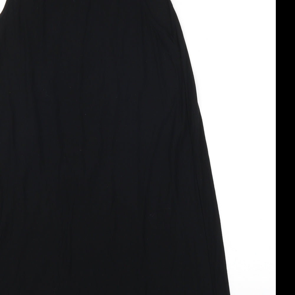 Topshop Womens Black Mini Size 10