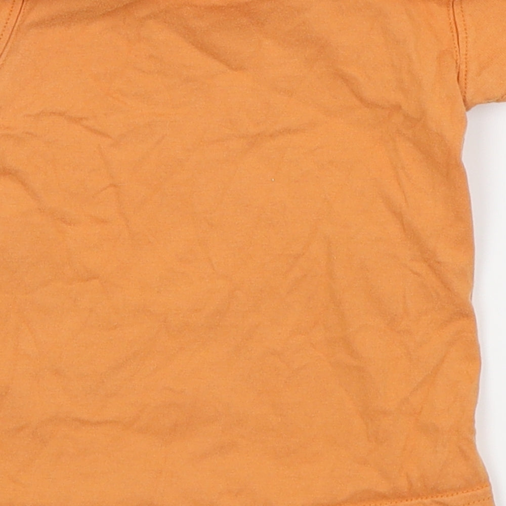 Nutmeg Boys Orange Basic Polo Size 9-12 Months