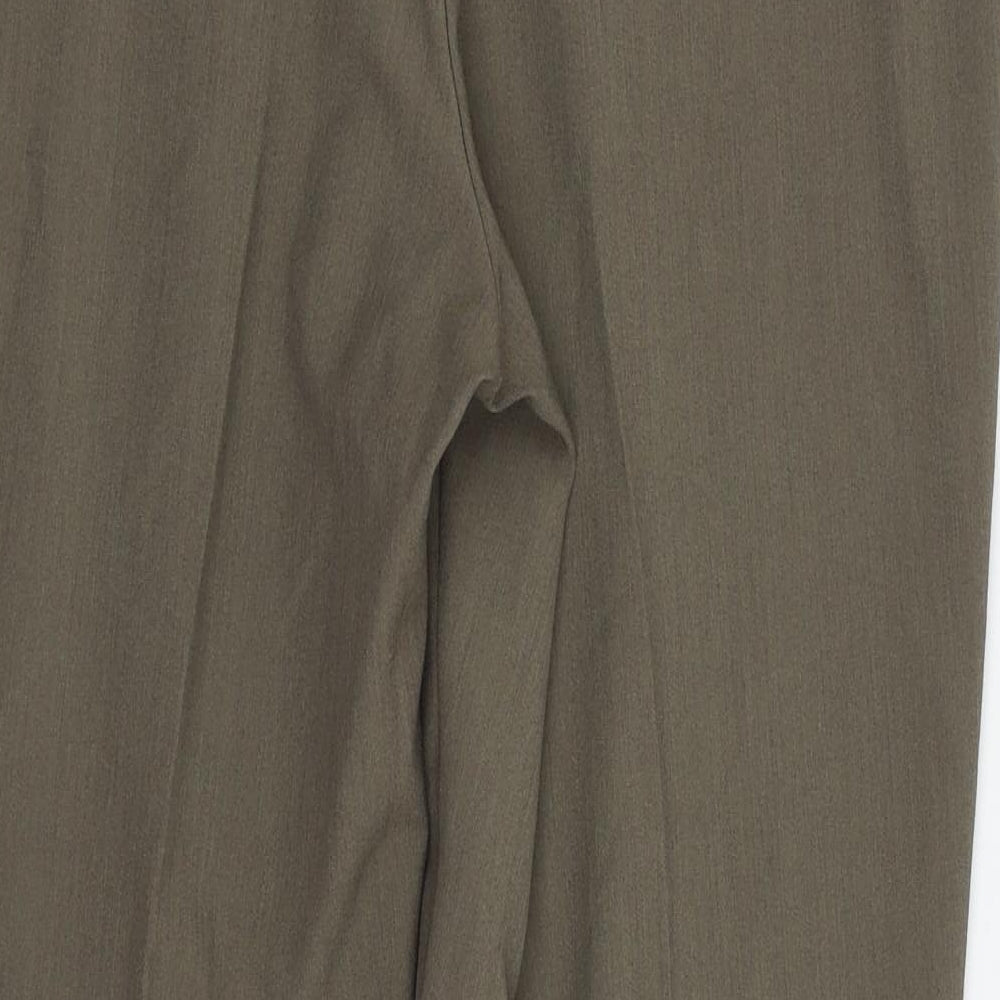 Bonmarché Womens Green Trousers Size 12 L24 in