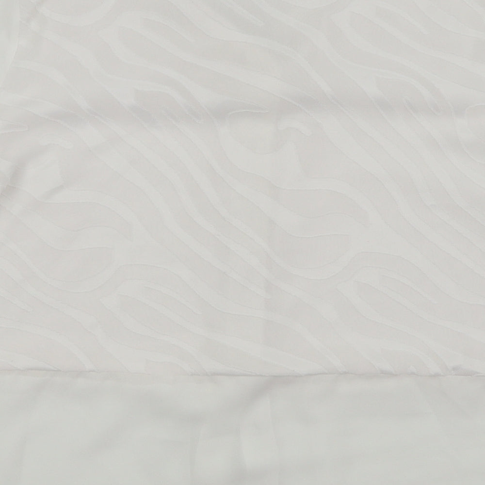 vava Womens White Basic Button-Up Size 2XL