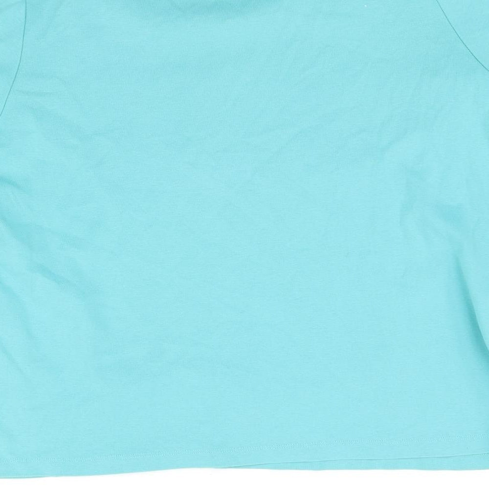 pre worn Womens Blue Basic T-Shirt Size M