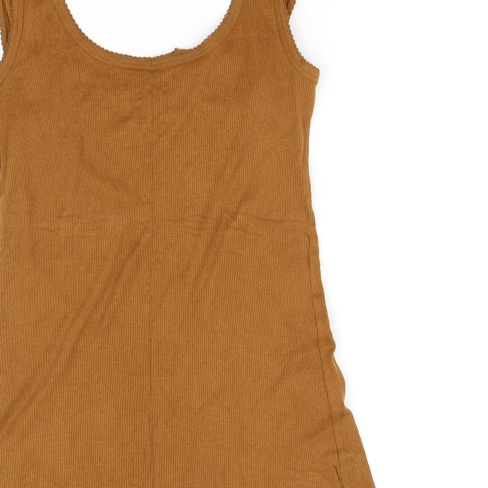 Atmosphere Womens Orange Basic Blouse Size 14