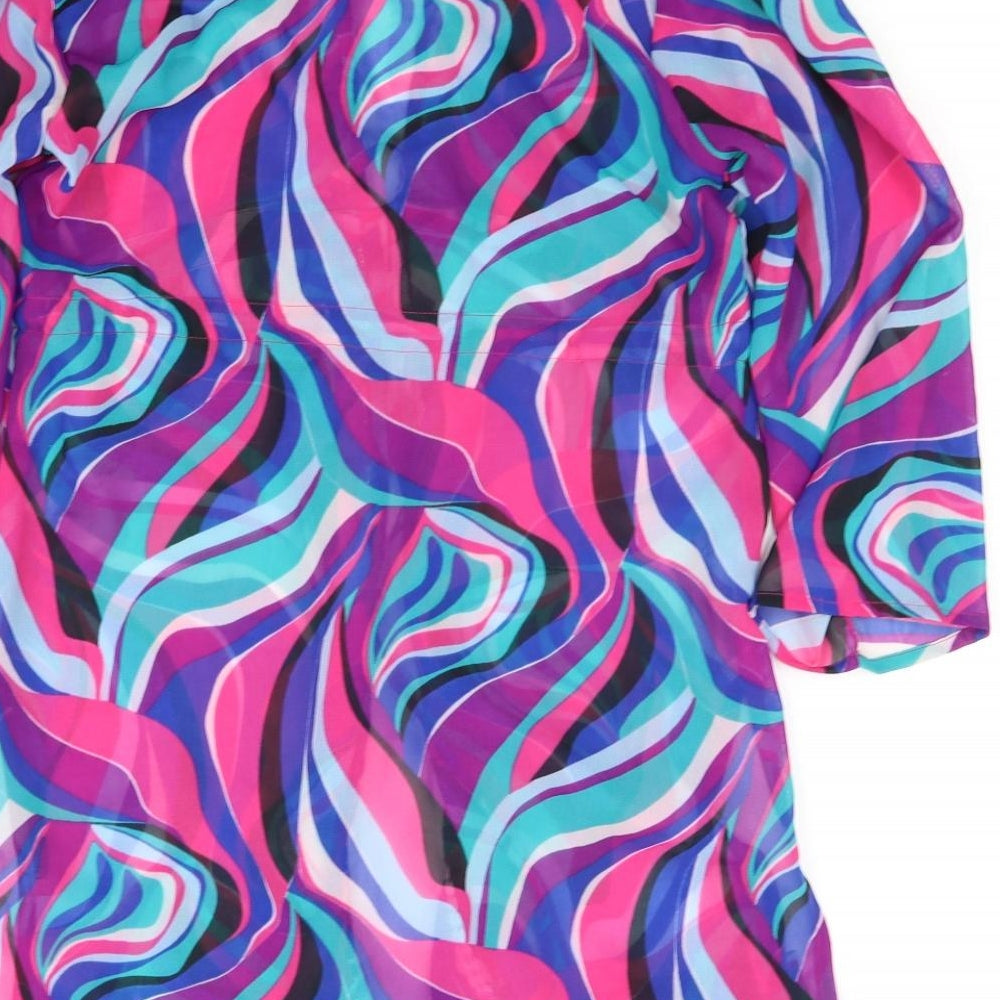 the beach Womens Multicoloured Cardigan Jumper Size 14