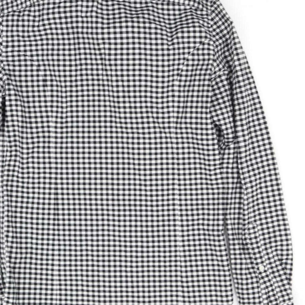 ASOS Womens White Basic Button-Up Size S